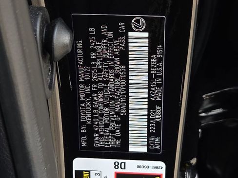 Certified 2023 Lexus ES 250 w/ Premium Package AWD/4WD image 30