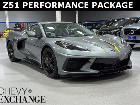 Certified 2023 Chevrolet Corvette Stingray Premium Conv w/ Z51 Performance Package image 1