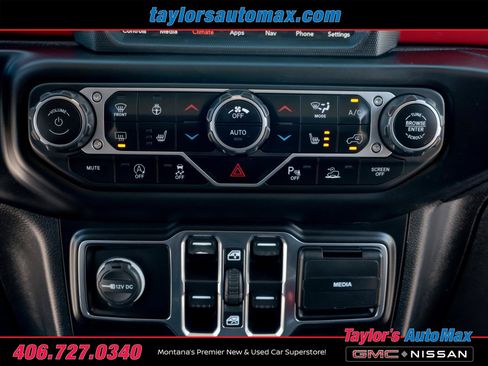 Used 2020 Jeep Gladiator Rubicon w/ Uconnect 4C Nav & Sound Group AWD/4WD image 23