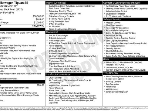 Used 2023 Volkswagen Tiguan SE FWD image 5