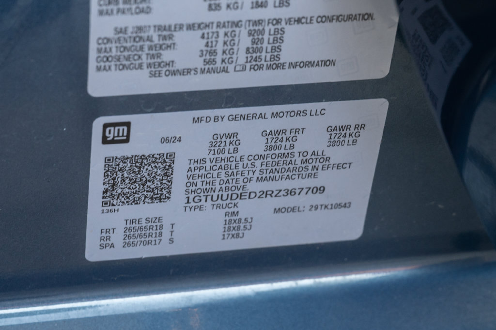 Used 2024 GMC Sierra 1500 SLT AWD/4WD image 21