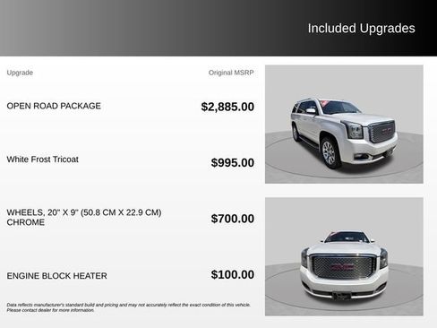Used 2017 GMC Yukon Denali w/ Open Road Package AWD/4WD image 4