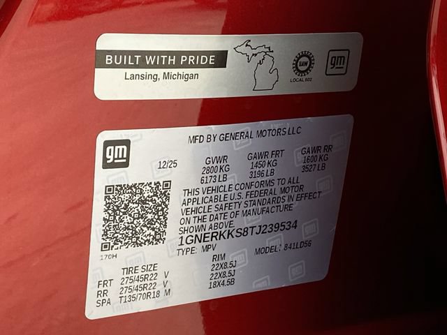 New 2026 Chevrolet Traverse High Country w/ LPO, Floor Liner Package FWD image 37