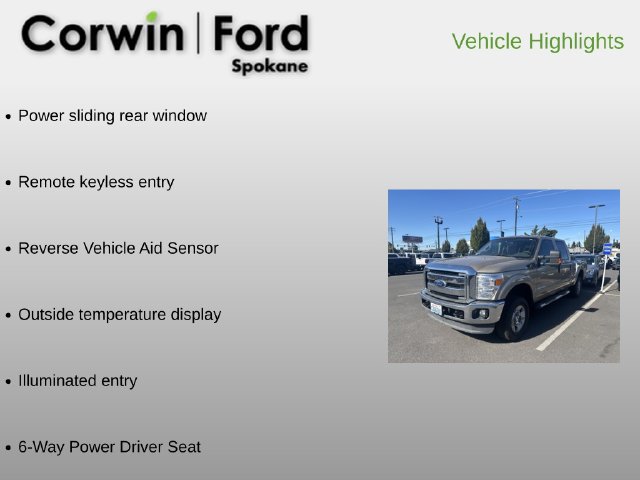 Used 2012 Ford F250 XLT w/ XLT Value Pkg AWD/4WD image 6