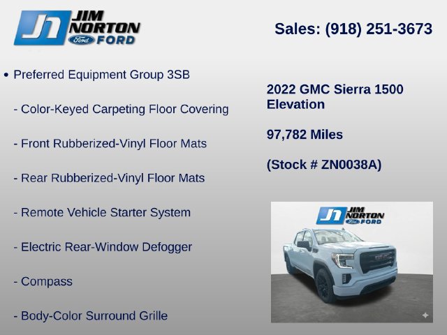 Used 2022 GMC Sierra 1500 Elevation AWD/4WD image 14