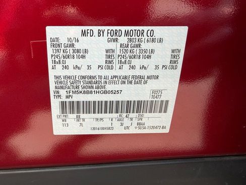 Used 2017 Ford Explorer 4WD image 19