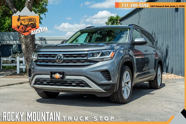 Used 2021 Volkswagen Atlas SE w/ Towing Package AWD/4WD image 1