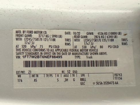 Used 2022 Ford F250 XL w/ Power Equipment Group AWD/4WD image 65