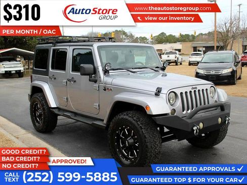 Used 2014 Jeep Wrangler Unlimited Sahara w/ Max Tow Package image 4