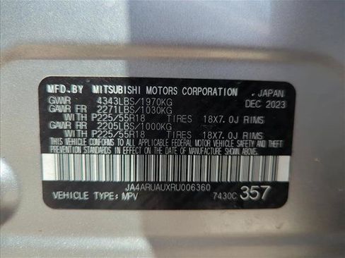 Used 2024 Mitsubishi Outlander Sport ES AWD/4WD image 27