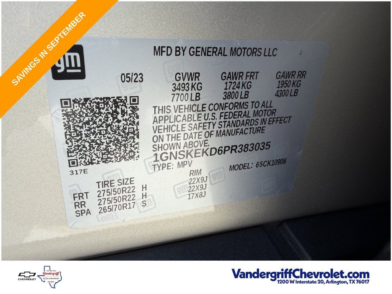 Certified 2023 Chevrolet Suburban RST w/ Luxury Package AWD/4WD image 32