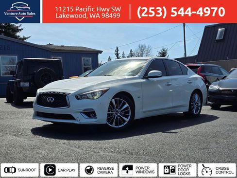 Used 2020 INFINITI Q50 Luxe image 1