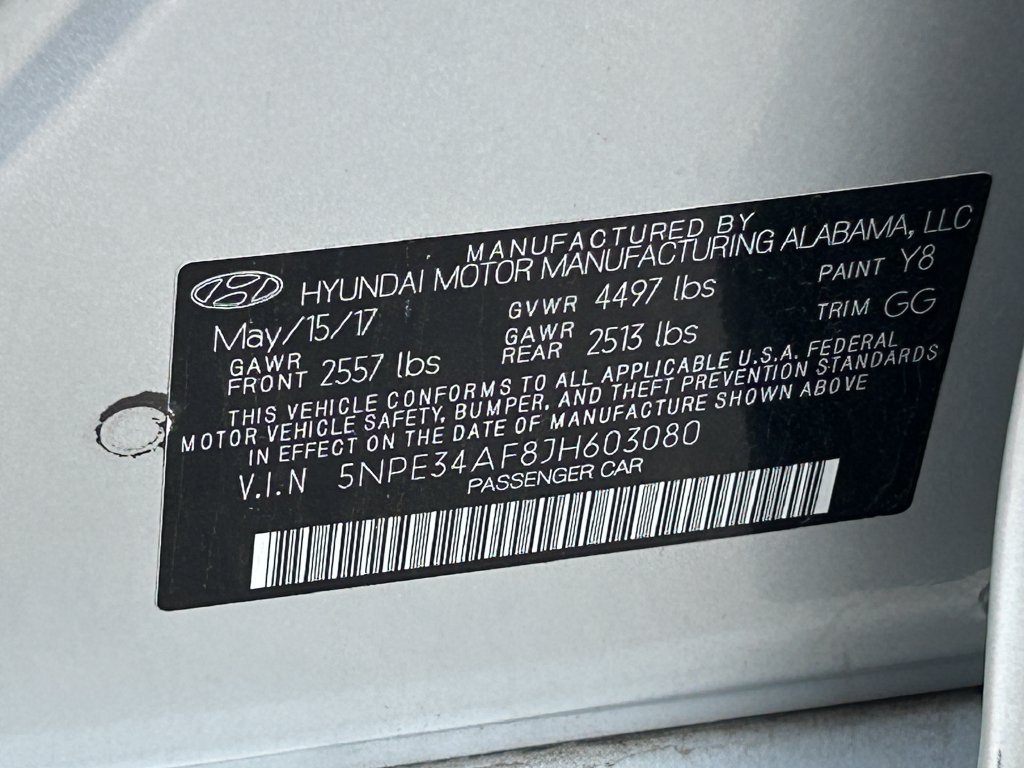 Used 2018 Hyundai Sonata SEL FWD image 34