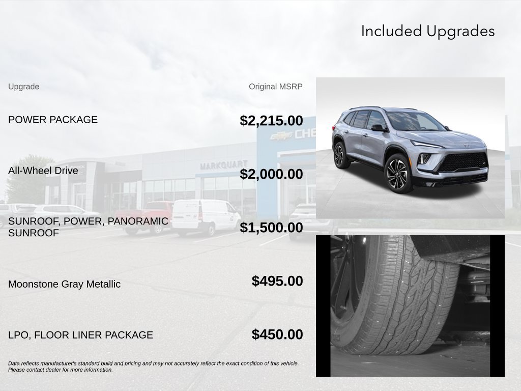 New 2026 Buick Enclave Sport Touring w/ Power Package AWD/4WD image 5