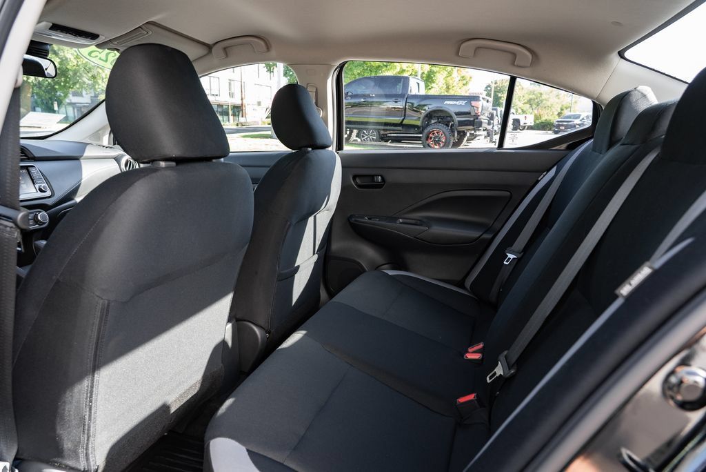 Certified 2025 Nissan Versa S w/ Trunk Package FWD image 24