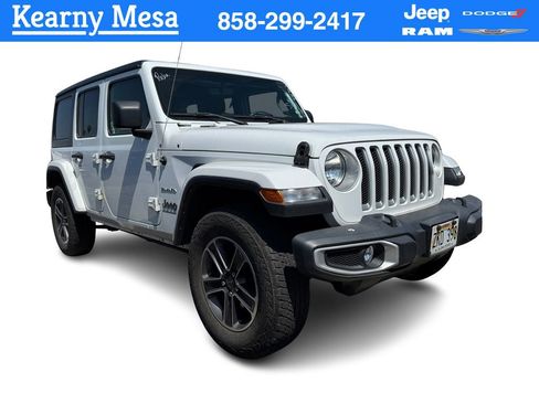 Used 2023 Jeep Wrangler Unlimited Sahara AWD/4WD image 1