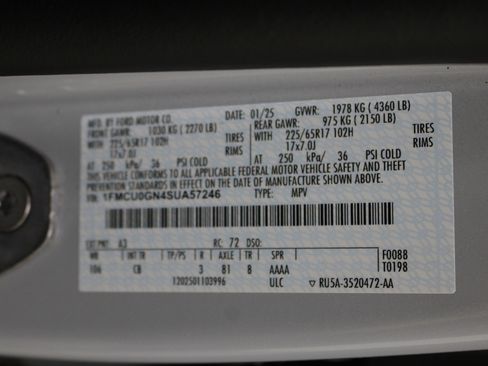 Used 2025 Ford Escape Active FWD image 39