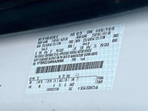 Used 2024 Ford Transit 250 148 Medium Roof Extended AWD image 31