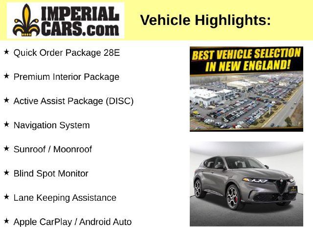 Used 2024 Alfa Romeo Tonale Veloce w/ Active Assist Package AWD/4WD image 3