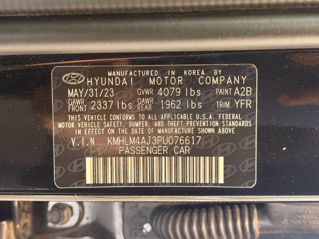 Used 2023 Hyundai Elantra Blue w/ Cargo Package FWD image 26