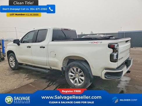 Used 2021 Chevrolet Silverado 1500 Custom AWD/4WD image 3