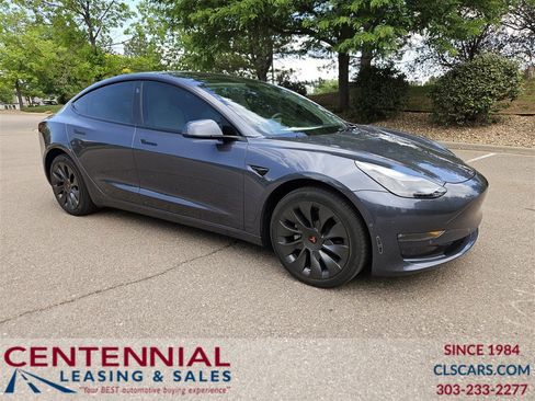 Used 2022 Tesla Model 3 Long Range AWD/4WD image 1