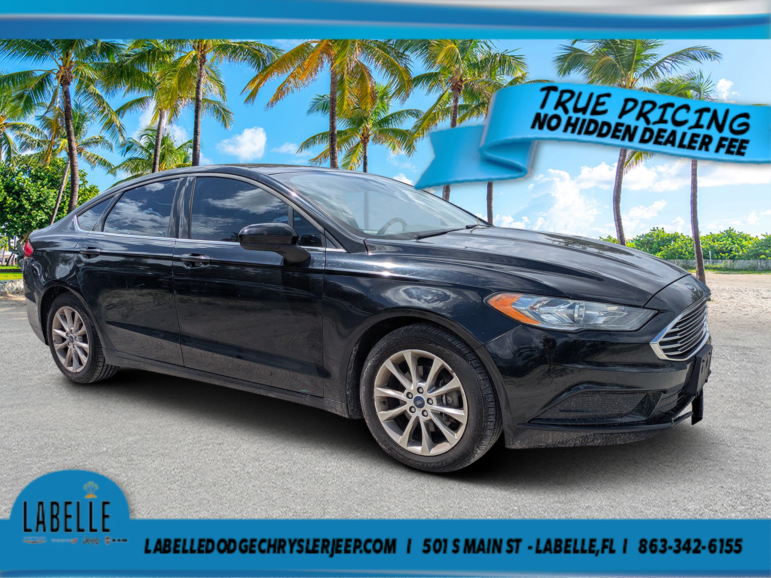 Used 2017 Ford Fusion SE FWD image 1
