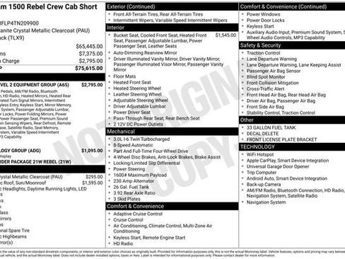 Used 2026 RAM 1500 Rebel w/ Rebel Level 2 Equipment Group AWD/4WD image 22