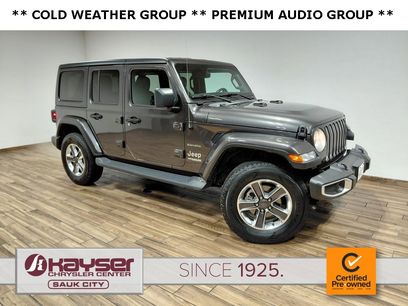 Certified 2019 Jeep Wrangler Unlimited Sahara