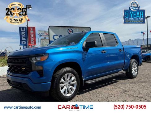 Used 2022 Chevrolet Silverado 1500 Custom AWD/4WD image 1