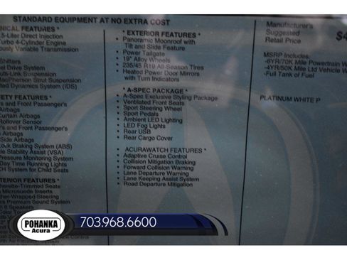 New 2025 Acura ADX A-Spec image 37