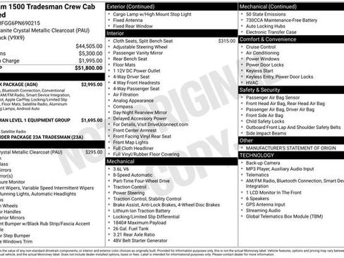 Used 2023 RAM 1500 Tradesman w/ Warlock PACKAGE AWD/4WD image 13