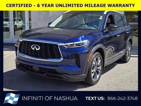 Certified 2023 INFINITI QX60 Luxe w/ Cargo Package AWD/4WD image 1