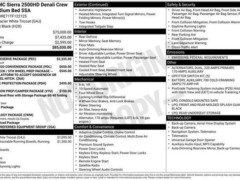 New 2026 GMC Sierra 2500 Denali w/ Denali Reserve Package image 28