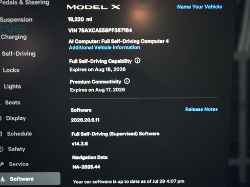 Used 2023 Tesla Model X AWD/4WD image 7