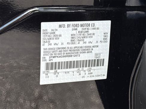 New 2024 Ford Edge SE image 32