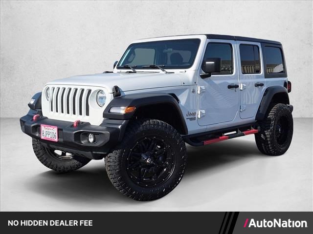 Used 2018 Jeep Wrangler Unlimited Sport S AWD/4WD image 1