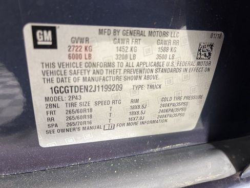 Used 2018 Chevrolet Colorado Z71 w/ Centennial Edition image 31