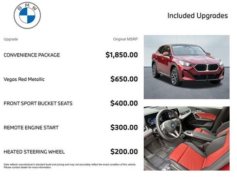 Certified 2025 BMW X2 xDrive28i w/ Convenience Package image 3