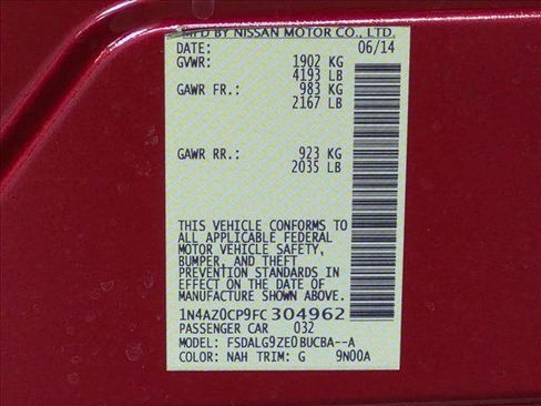 Used 2015 Nissan Leaf SL w/ Premium Package FWD image 23