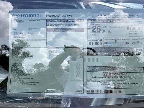 New 2026 Hyundai Tucson SEL image 13