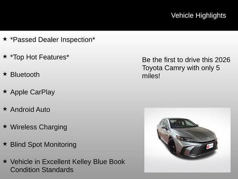 Certified 2026 Toyota Camry SE image 6