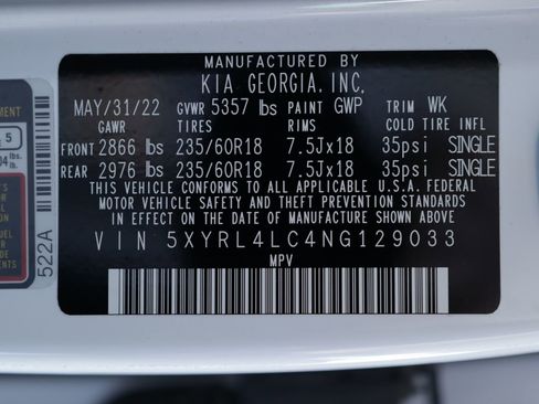 Used 2022 Kia Sorento S image 38