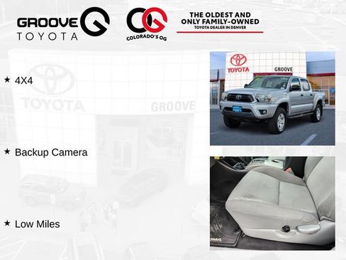 Used 2013 Toyota Tacoma 4x4 Double Cab w/ SR5 Pkg image 4