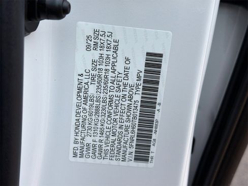 New 2026 Honda Odyssey EX-L image 38