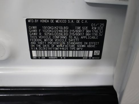 Used 2025 Honda HR-V EX-L image 45