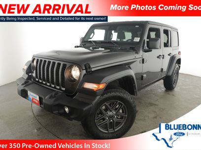 Certified 2024 Jeep Wrangler Sport S