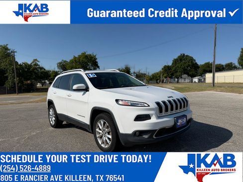 Used 2015 Jeep Cherokee Limited w/ Trailer Tow Group AWD/4WD image 1