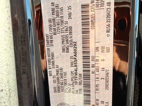 Used 2025 Ford F150 Tremor image 2