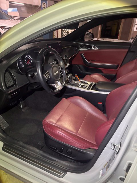 Used 2022 Kia Stinger GT1 w/ Red Interior Color Package RWD image 6